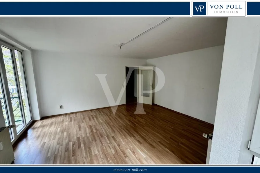 Titelbild - Wohnung kaufen in Aachen - Von Poll Immobilien: Perfekt für Paare: Zentrale Lage und Balkon