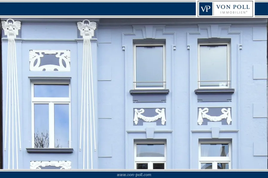 Titelbild - Haus kaufen in Essen - Altbauliebe - JugendstilAttraktives Stadthaus im Mädchenviertel