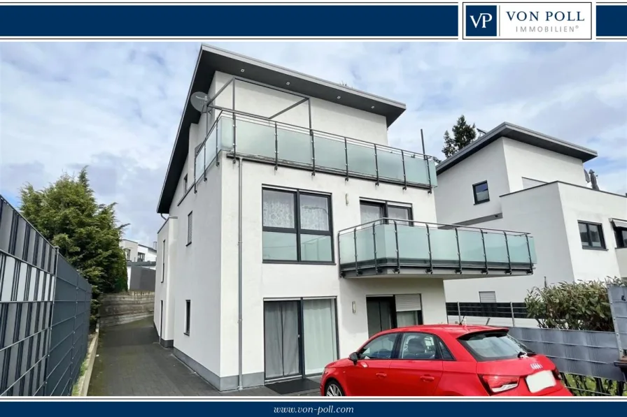 Vorderansicht - Haus kaufen in Bendorf - Modernes Mehrfamilienhaus mit 3 Wohneinheiten
