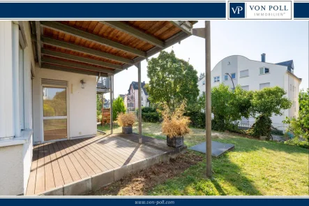 Titelbild - Wohnung kaufen in Koblenz/Horchheim - Lichtdurchflutete Terrassenwohnung mit Tiefgaragenstellplatz in Top-Lage