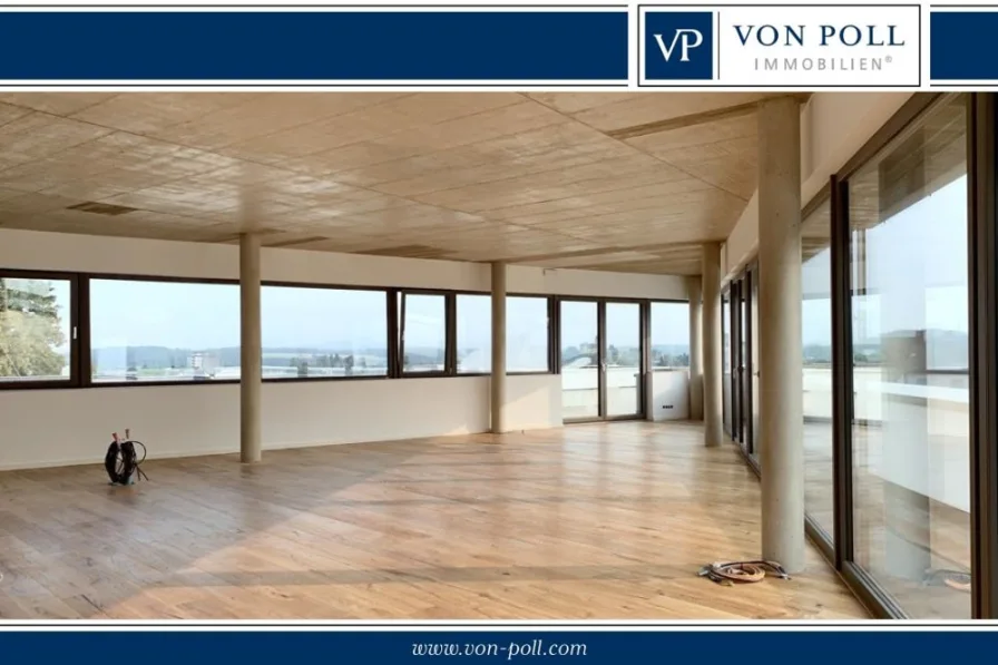 Arbeiten mit Schlossblick - Wohnung mieten in Montabaur - Luxuriöses Penthouse mit Dachterrasse zur flexiblen Nutzung