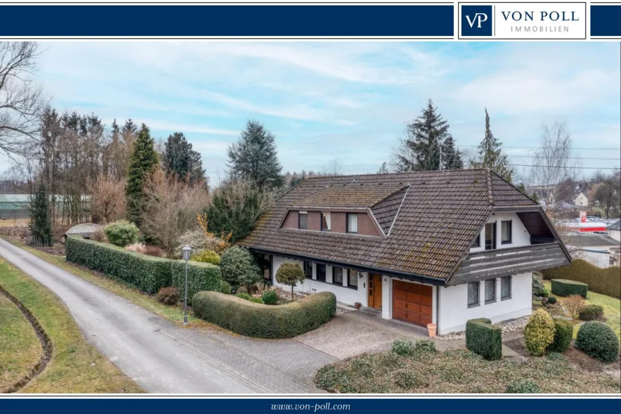 Hausansicht - Haus kaufen in Niederahr - Erstklassiges Familienanwesen mit großzügiger Gartenlandschaft