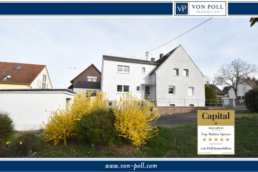 Titelbild - Haus kaufen in Neuhofen - Ein- bis Zweifamilienhaus mit großzügigem Grundstück