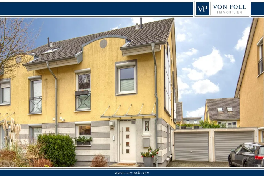  - Haus kaufen in Pulheim - Familienfreundliche, moderne Doppelhaushälfte mit Stellplätzen und Garage