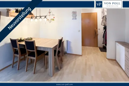 Esszimmer  - Wohnung kaufen in Pliezhausen - Moderne 3,5-Zimmer Wohnung mit Terrasse und Gartenanteil in Pliezhausen