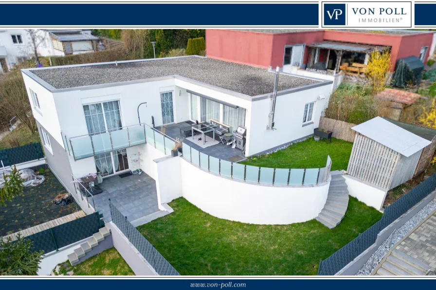 VON_POLL_IMMOBILIEN - Haus kaufen in Villingen-Schwenningen - Modern und großzügig! Repräsentativer Bungalow in bevorzugter Wohnlage von Villingen