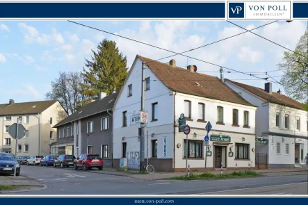 Hausansicht - Haus kaufen in Bochum - Potentialreiches Wohn- und Geschäftshaus in Bochum-Weitmar