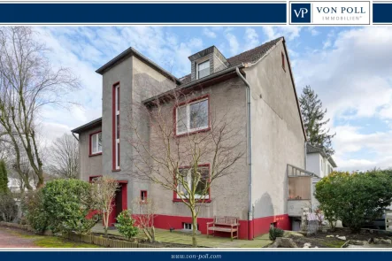 Hausansicht - Haus kaufen in Bochum - Grundstück in Top-Lage mit Bestandsgebäuden