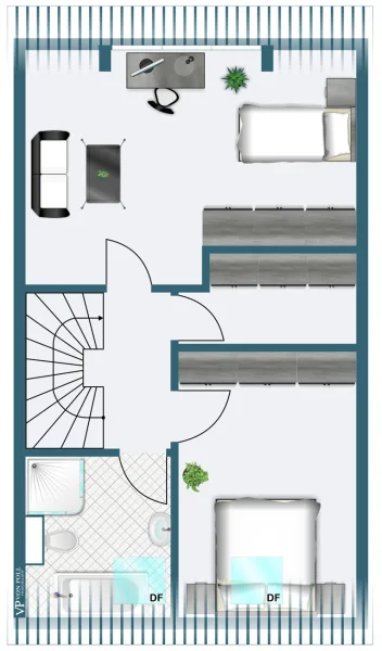 Grundriss Dachgeschoss