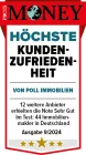 Siegel_Hoechste Hohe_Kundenzufriedenheit_2024_von Poll Immobilien