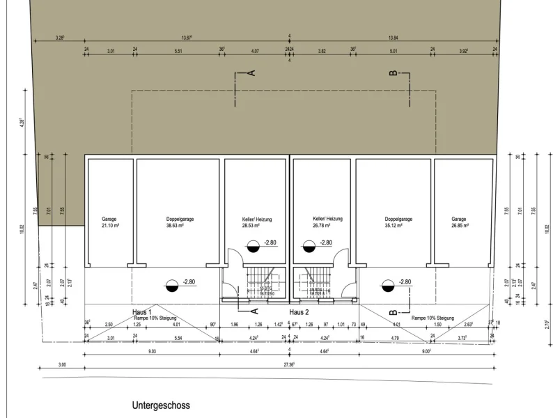 UG Haus 1 und Haus 2