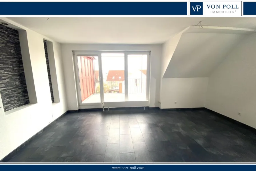 Titelbild - Wohnung kaufen in Bensheim / Auerbach - Maisonettewohnung mit schöner Aussicht!