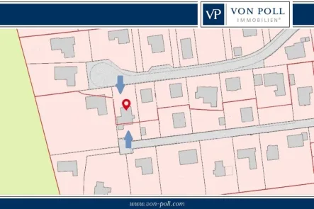 Titelbild Portal - Grundstück kaufen in Hamburg - Baugrundstück in Sackgassenlage!