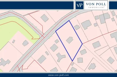 Titelbild Portal - Grundstück kaufen in Hamburg - Top Baugrundstück für zwei Einfamilienhäuser auf der Waldseite!