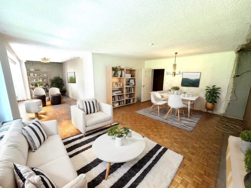 Wohnzimmer Homestaging