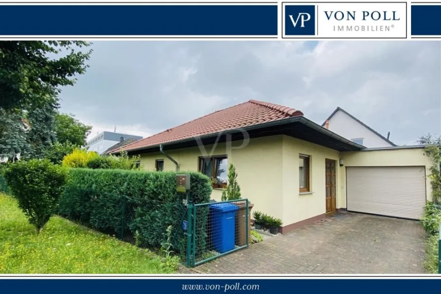 Titelbild - Haus kaufen in Ahrensfelde - Für Kapitalanleger: Gepflegter Bungalow in grüner Hauptstadtrandlage
