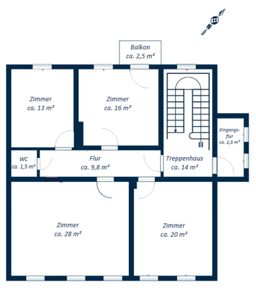 2. OG- Wohnung