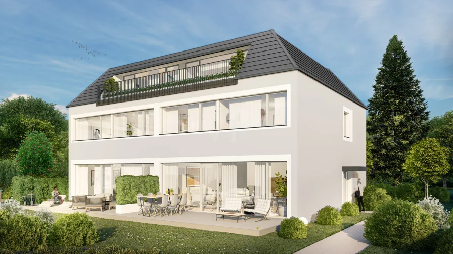 BV-87600-Volkmarstraße-9-01---S03web - Haus kaufen in Kaufbeuren - Provisionsfrei Neubau von hochwertigen Villenhälften in zentraler Lage von Kaufbeuren