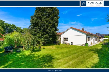 Nord-/ Ostausrichtung - Haus kaufen in Fuchstal / Seestall - Bungalow in ruhiger Lage