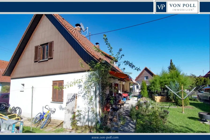 Westansicht - Haus kaufen in Peißenberg - Zweifamilienhaus in ruhiger Lage