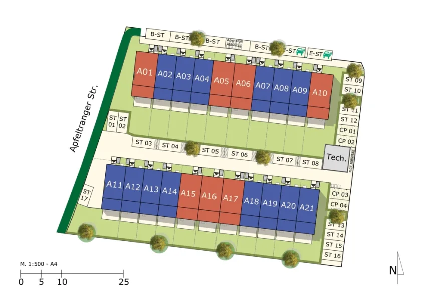 Lageplan BA 1