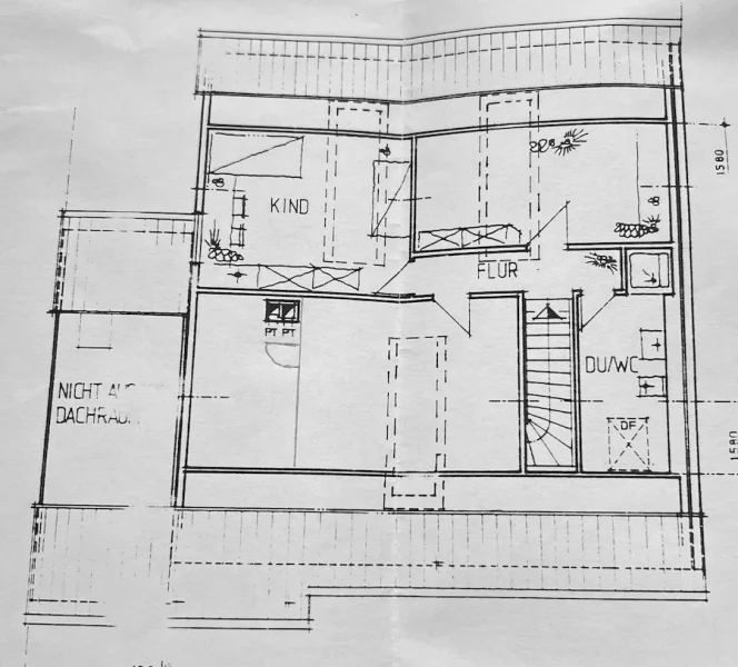 Grundriss Dachgeschoss