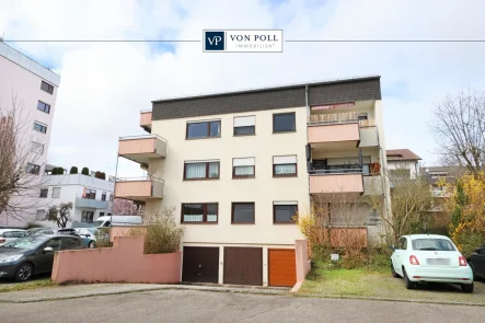 Titel Rahmen - Wohnung kaufen in Leonberg - Schöne 1-Zimmer-Wohnung mit Balkon und Stellplatz