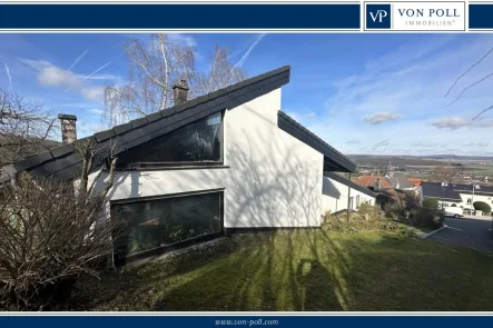 VPI Titelbild - Haus kaufen in Neu-Anspach / Rod am Berg - Feldrandlage mit Fernblick: Architektenhaus mit Sanierungsbedarf in Neu-Anspach - Rod am Berg