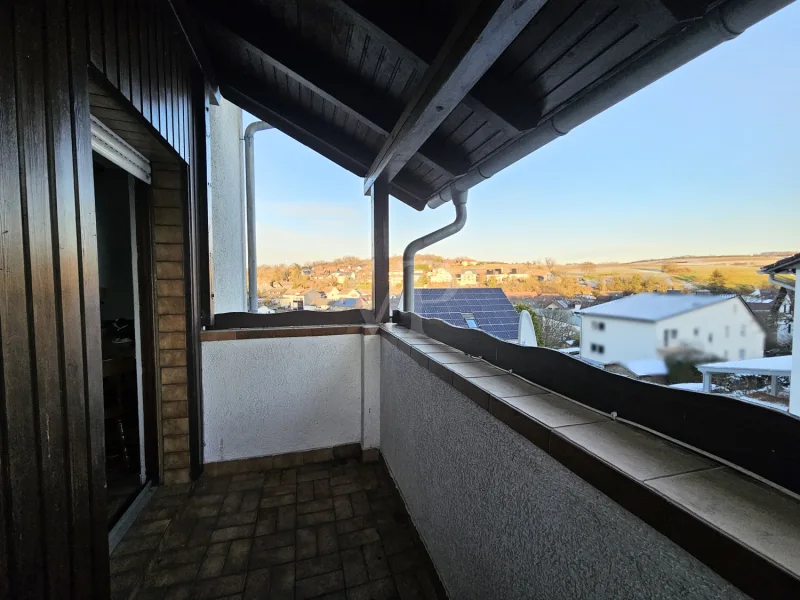 Balkon mit Fernblick