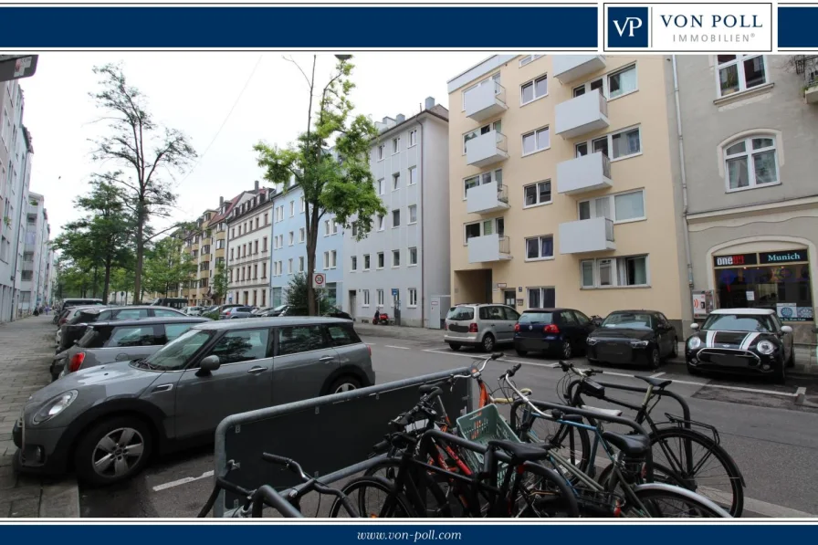 Titelbild - Wohnung kaufen in München - Gemütliche Stadtwohnung in begehrter Lage, Nähe Geotheplatz.