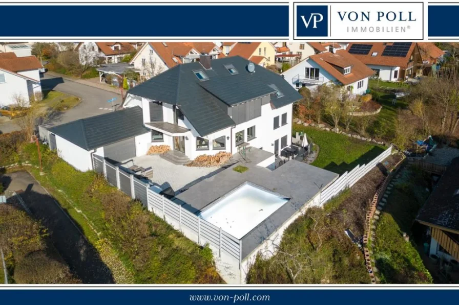 Start - Haus kaufen in Volkertshausen - Einzigartiges EFH mit Pool