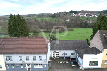 Vorderansicht - Gastgewerbe/Hotel kaufen in Lebach - Lebach: Das perfekte Zusammenspiel von Wohnen und Arbeiten