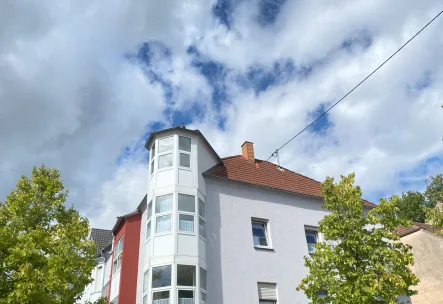 Außenansicht - Wohnung mieten in Dillingen / Pachten - Dachgeschosswohnung mit großzügiger Loggia und viel Tageslicht