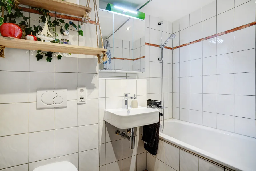 Badezimmer im DG