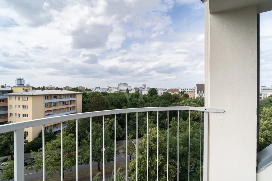 Loggia Blick ins Grüne