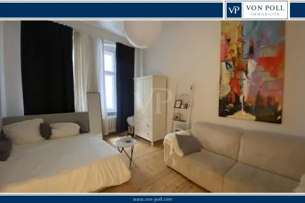 Wohnbereich - Wohnung mieten in Berlin - City-Apartment am Ludwigkirchplatz