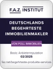 Auszeichnung "Deutschlands begehrteste Immobilienmakler 2025"