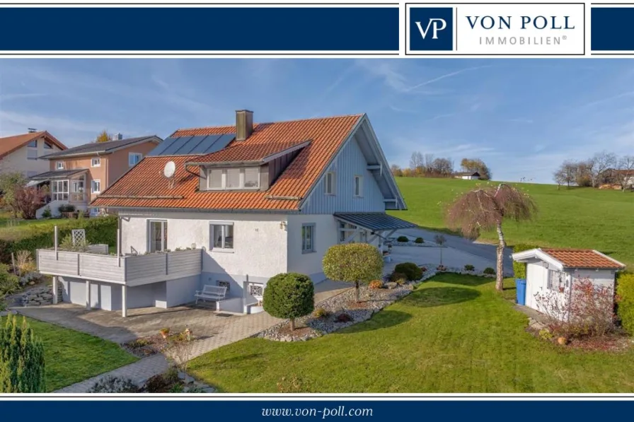  - Haus kaufen in Ruderting - Gepflegtes Ein- bis Zweiparteienhaus mit neuer PV-Anlage und zusätzlichem Baugrundstück
