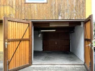 Garage Durchfahrt auf Straße