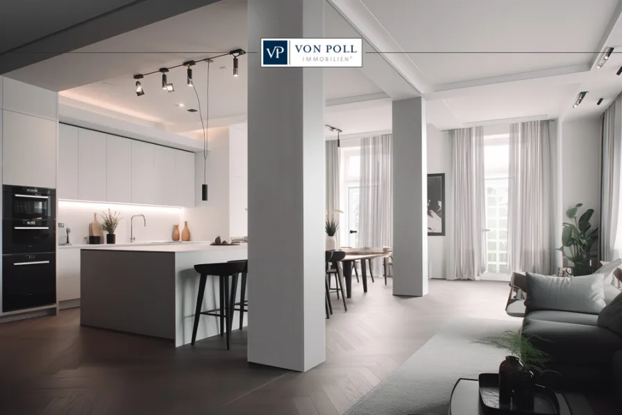 Titelbild - Wohnung kaufen in Gschwend - Konzept: 130 m² Wohnen + 70 m² Ladengeschäft + Bauplatz!