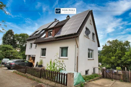 Titelbild - Haus kaufen in Abtsgmünd - EFH mit ausgebautem Dachgeschoss, PV-Anlage und Dreifachverglasung in ruhiger Lage!