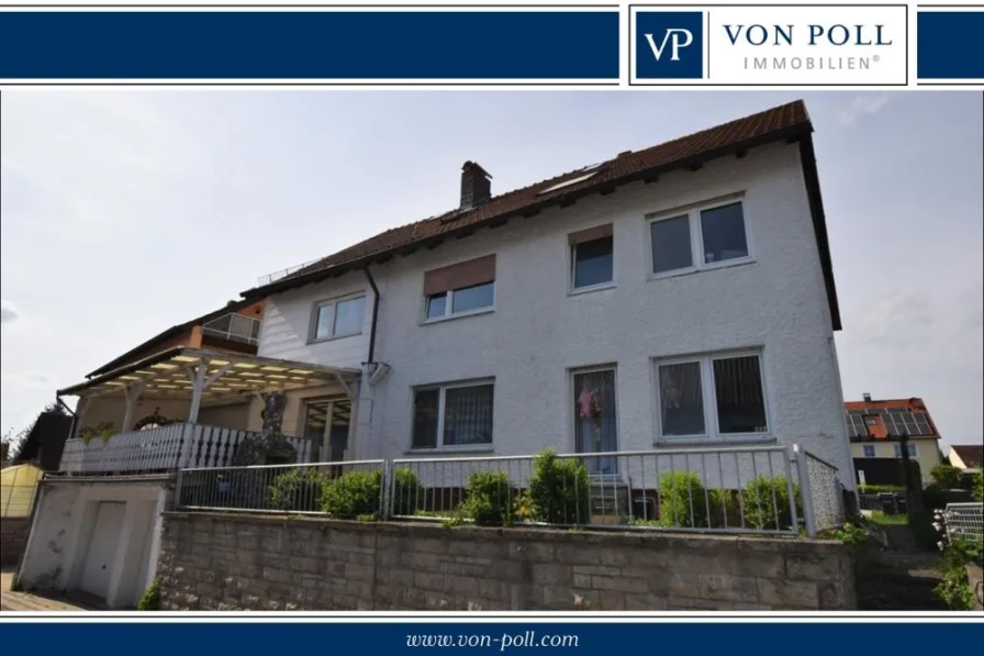  - Haus kaufen in Dentlein am Forst / Großohrenbronn - Vollvermietetes Dreifamilienhaus in grüner Lage