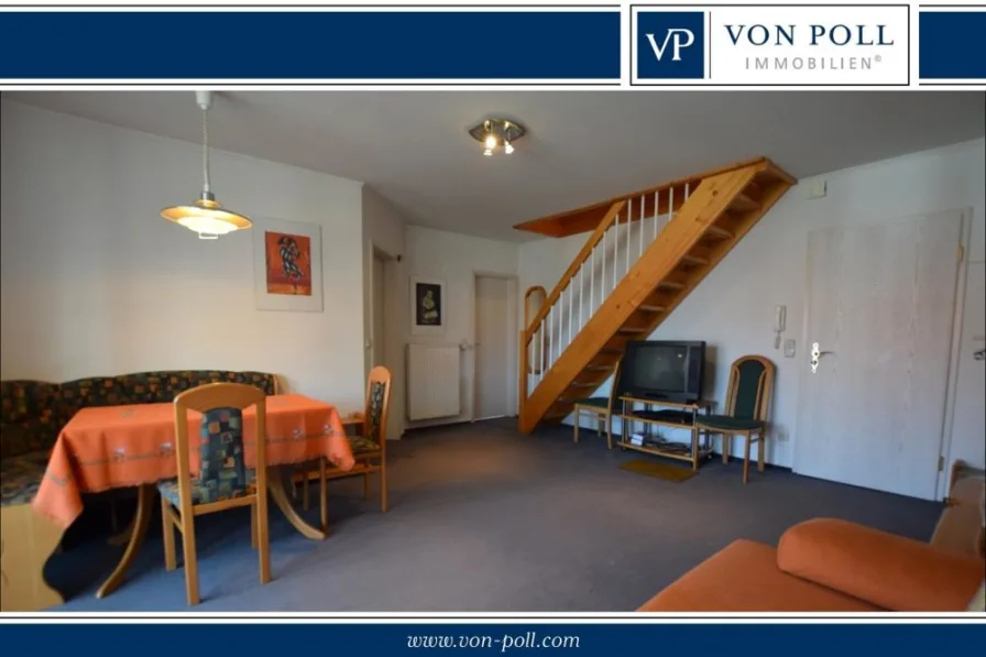 Titelbild - Wohnung kaufen in Ornbau - Geräumige Studenten- oder Ferienwohnung mit ausgebautem Dachboden