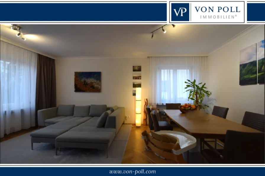  - Wohnung kaufen in Ansbach - Großzügige 4-Zimmer-Wohnung mit 2 Balkonen und Garage - vermietet!