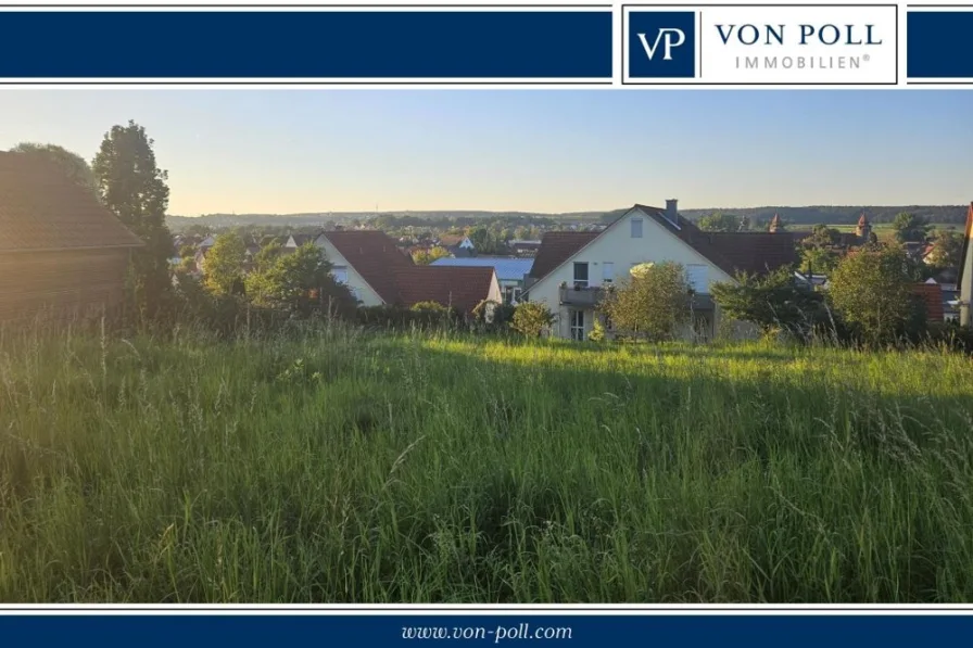 Grundstück - Grundstück kaufen in Lichtenau - Großes Grundstück in ruhiger Hanglage in ortskernnaher Lage