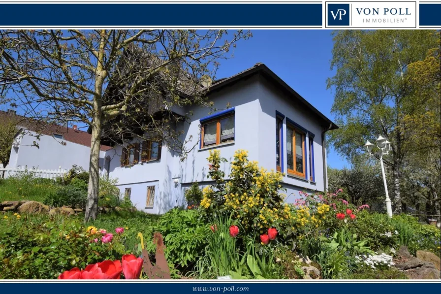  - Haus kaufen in Ansbach / Dornberg - Attraktives Einfamilienhaus mit Einliegerwohnung und großem Garten in naturnaher Lage