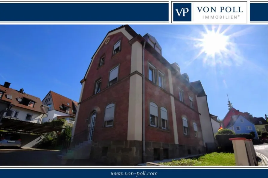 Außenansicht - Haus kaufen in Ansbach - Großzügige stadtnahe Immobilie mit moderner Ausstattung