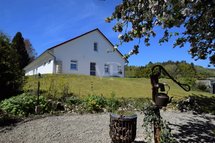 Sitzplatz am Brunnen