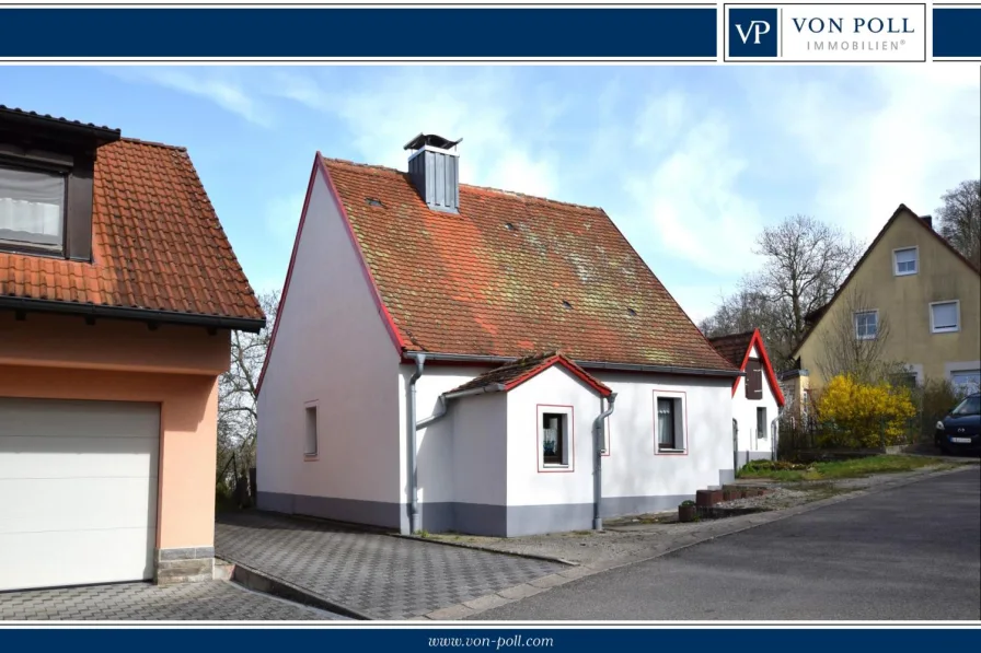 Außenansicht - Haus kaufen in Schillingsfürst - Charmantes Haus mit Potenzial