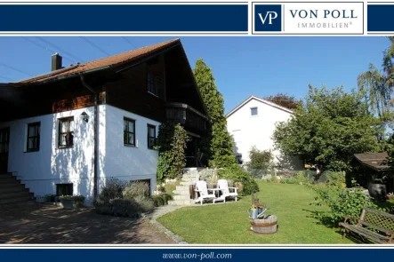  - Haus kaufen in Zusamaltheim - Bayrischer Landhausstil mit Blick in die Natur